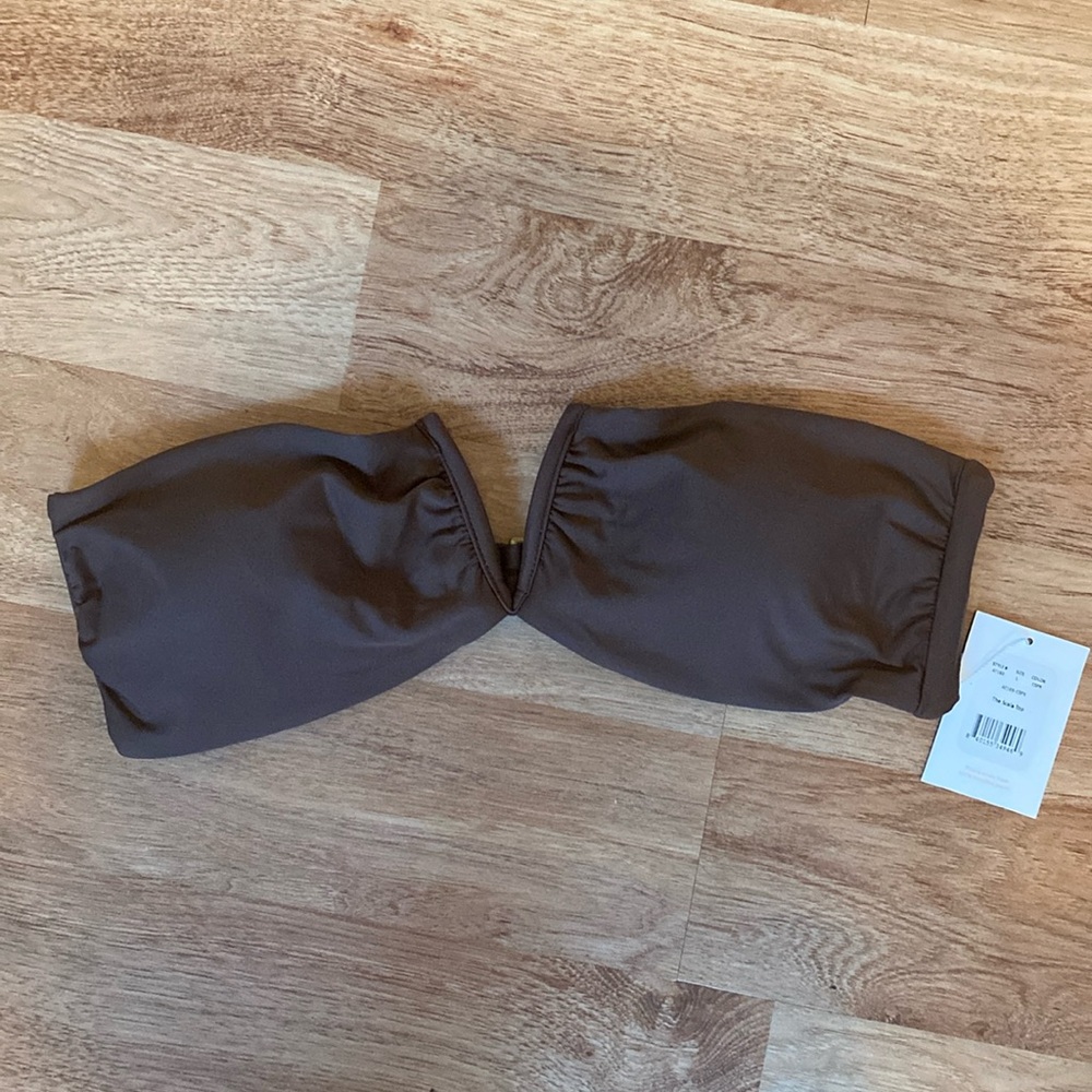 Andie Swim The Scala bikini top NWT